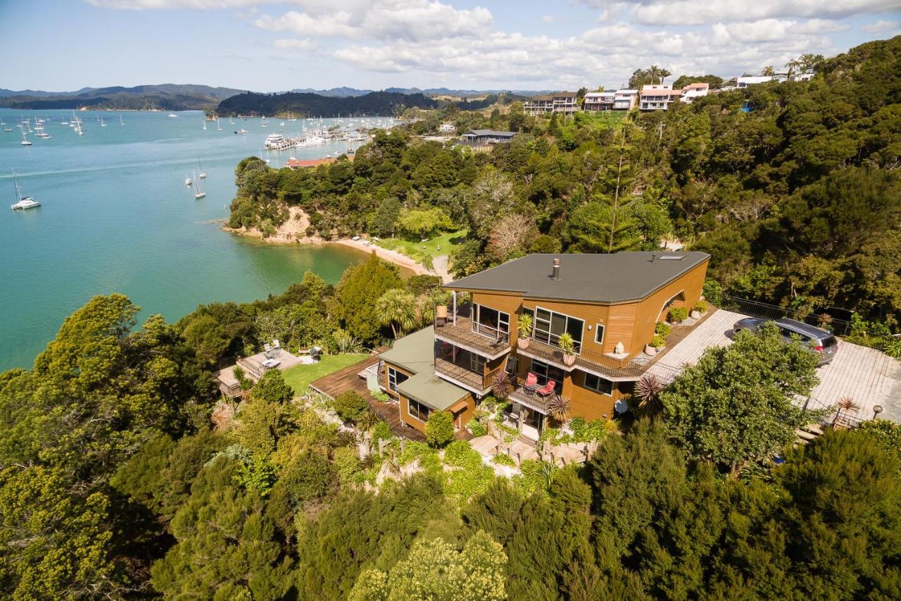 Willa Cliff Edge By The Sea Paihia Zewnętrze zdjęcie